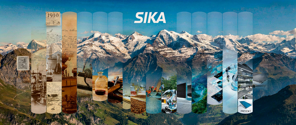 Строительная химия Sika: история бренда с 1910 года, ключевые инновации и технологии — иллюстрация к статье на siksmes.ru