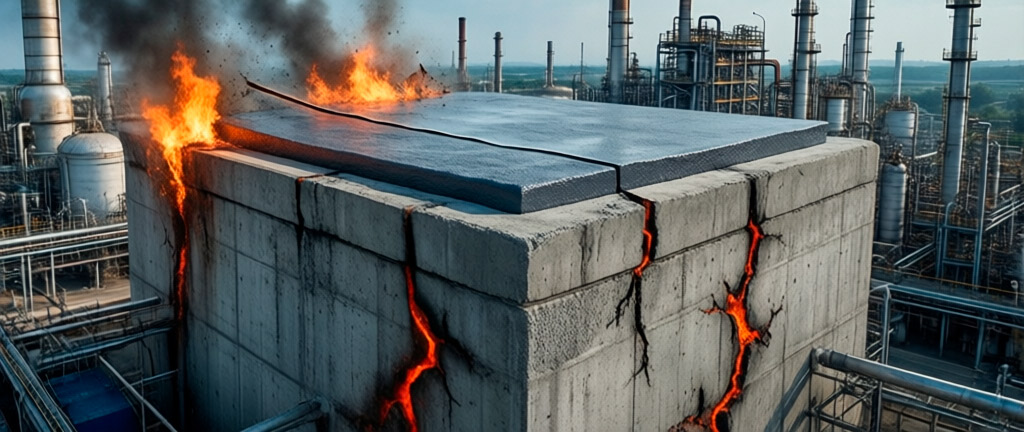Защита бетона в агрессивных средах: химическая стойкость покрытий Sika. Классы XA1-XA3 — иллюстрация к статье на siksmes.ru